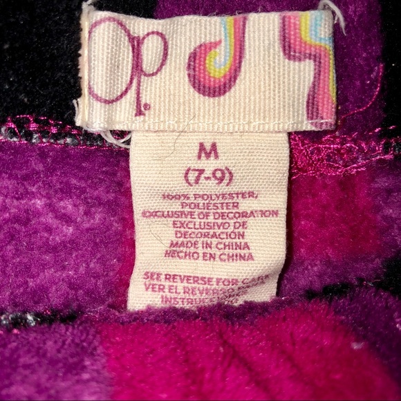 OP Cozy Fuzzy Lounge PJ Shorts | Set of 2 Sz 7-9 - Picture 6 of 7